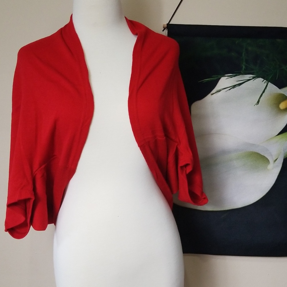 Women's Open Front Bat Wing Cardigan